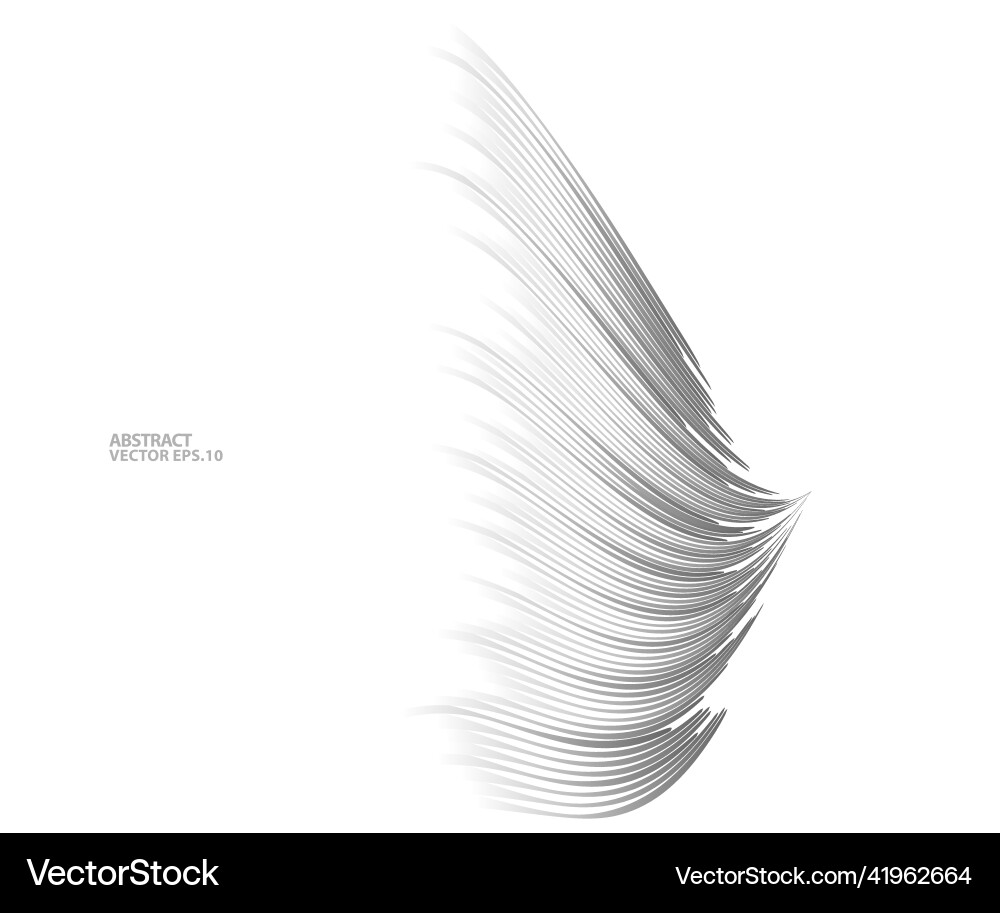 Dynamic Speed Lines - Particle Effect Vector Image