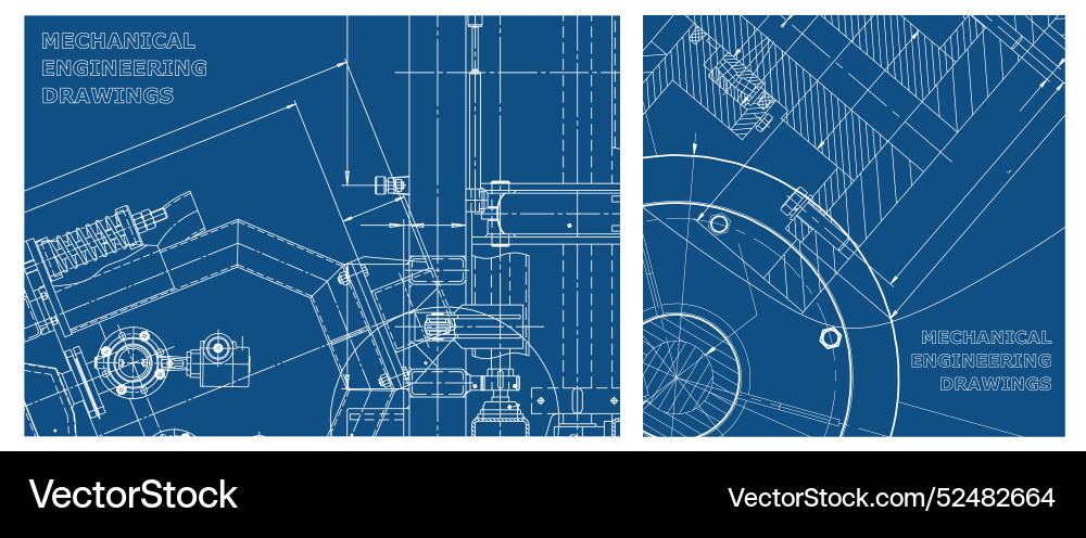 Engineering set cover flyer banner background Engineering set cover flyer banner background vector image