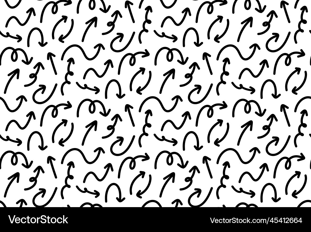 Seamless pattern background with different hand Seamless pattern background with different hand vector image