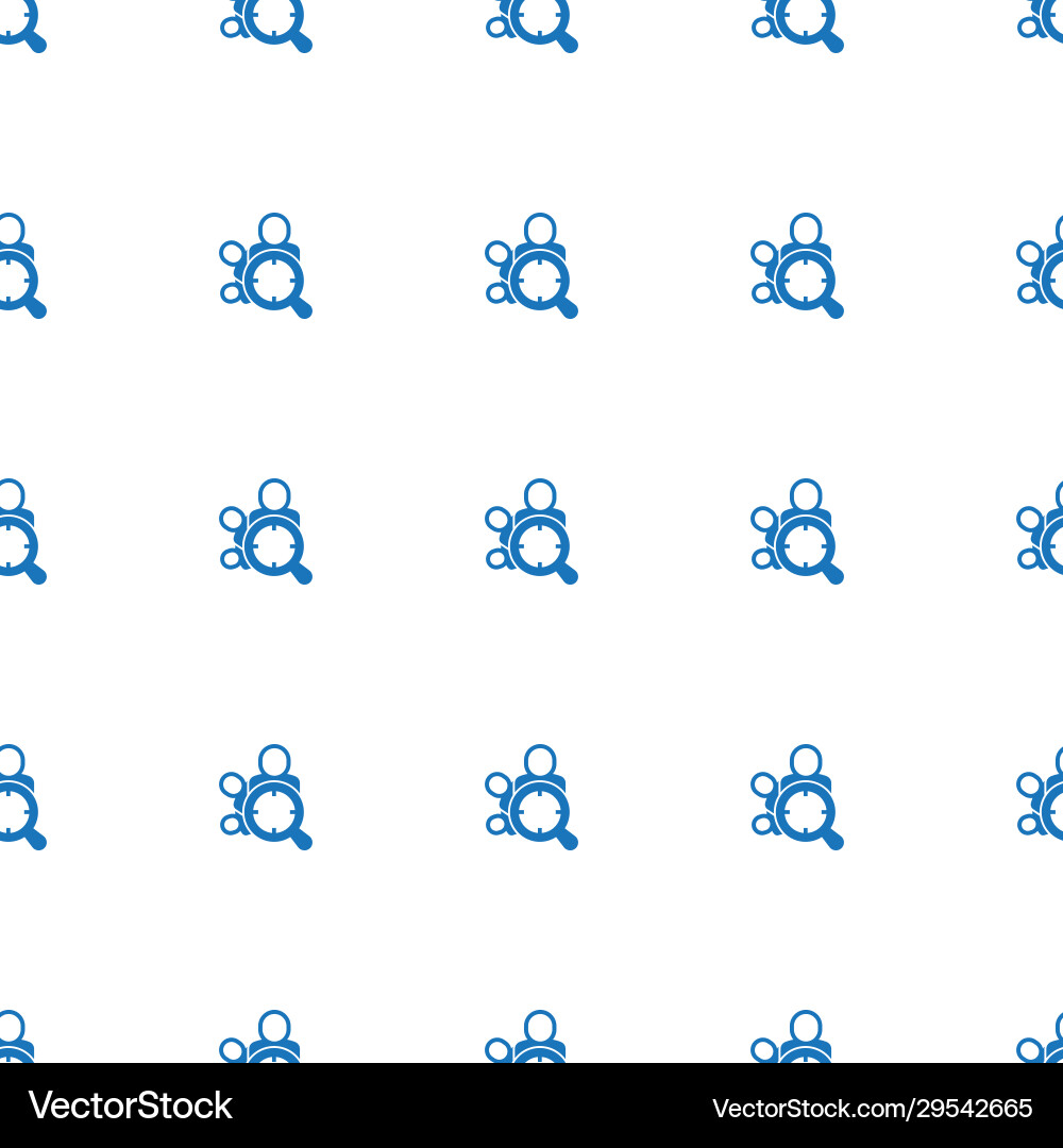 Audience targeting icon pattern seamless isolated Audience targeting icon pattern seamless isolated vector image