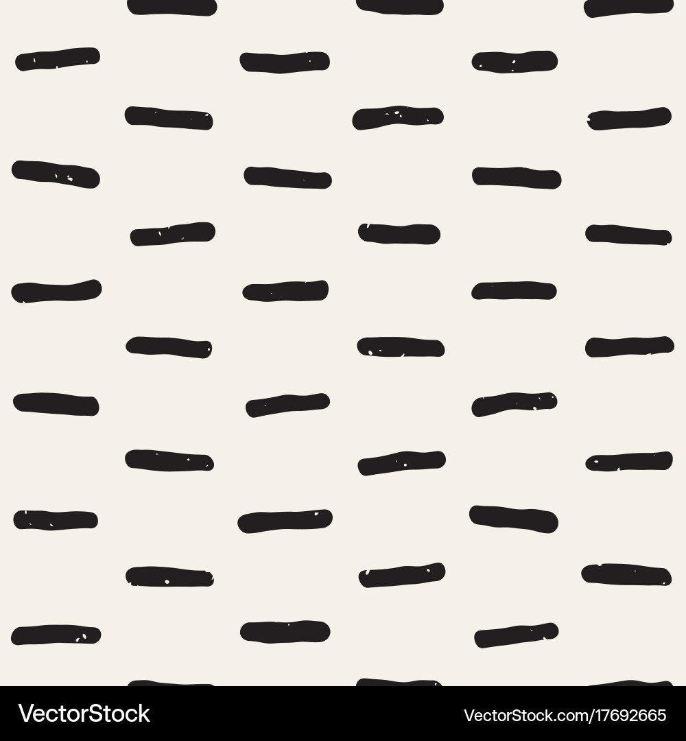Seamless pattern with hand drawn lines abstract vector image
