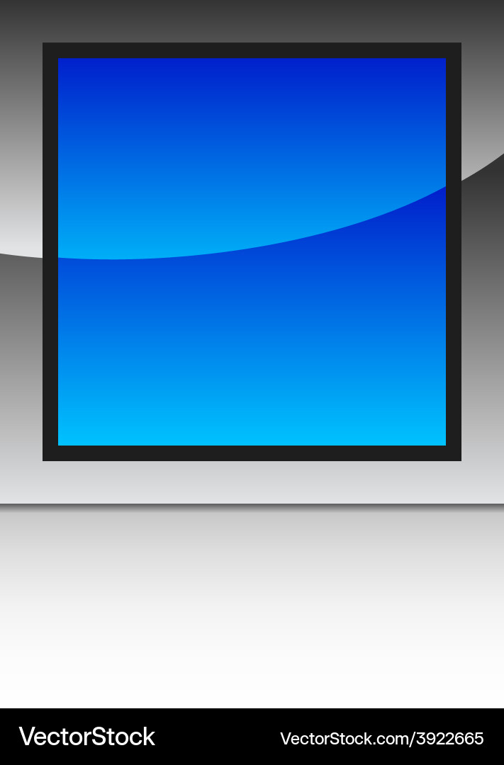 Web button Vector Image
