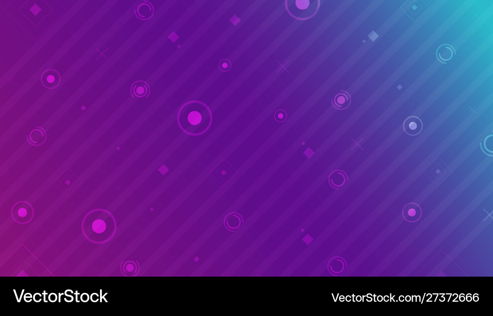 Abstract background basic geometry on colorful Vector Image