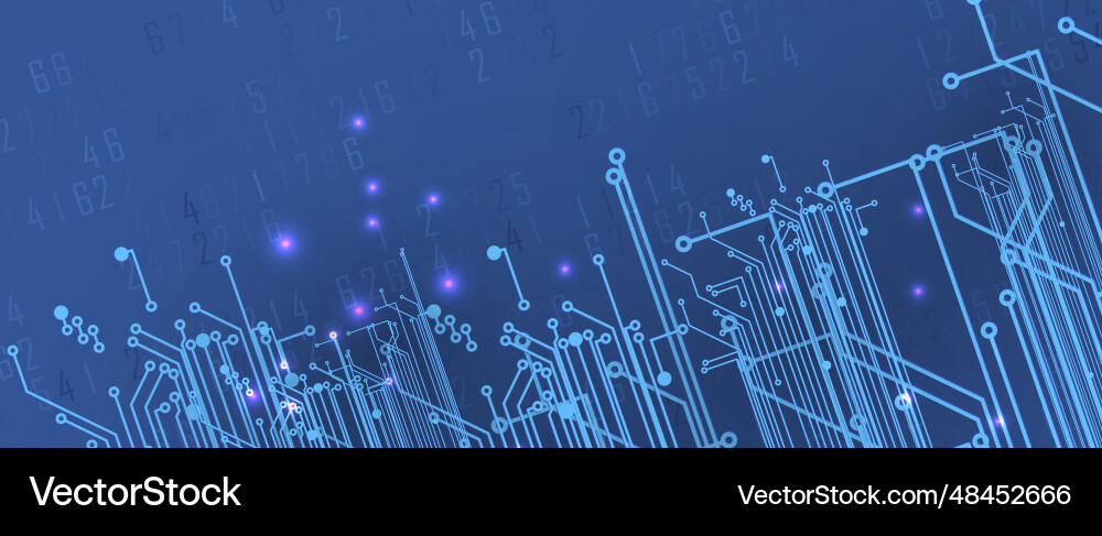 Abstract futuristic circuit computer internet Abstract futuristic circuit computer internet Vector Image