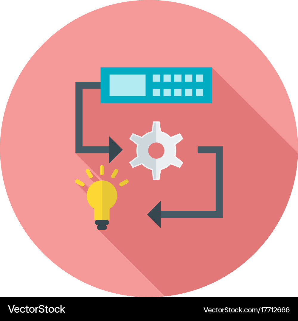 Machine learning vector image
