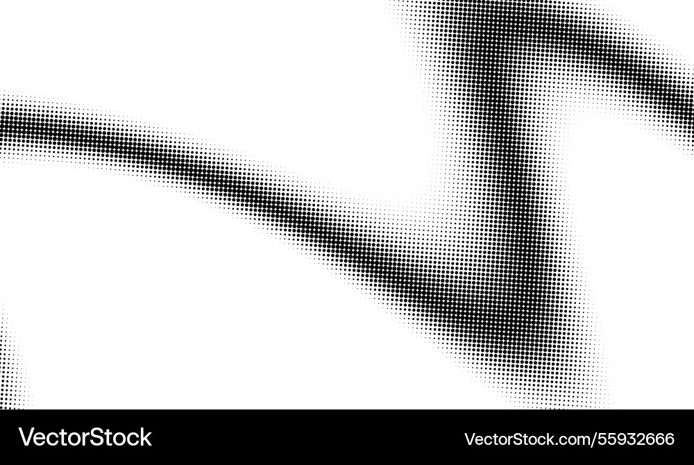 Monochrome gradient halftone dots background Monochrome gradient halftone dots background vector image