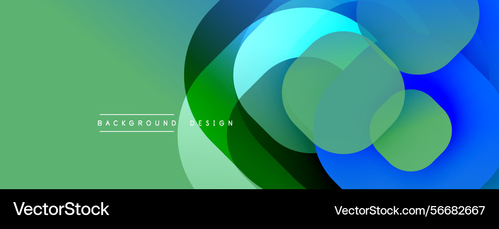Abstract design features overlapping circles Abstract design features overlapping circles vector image