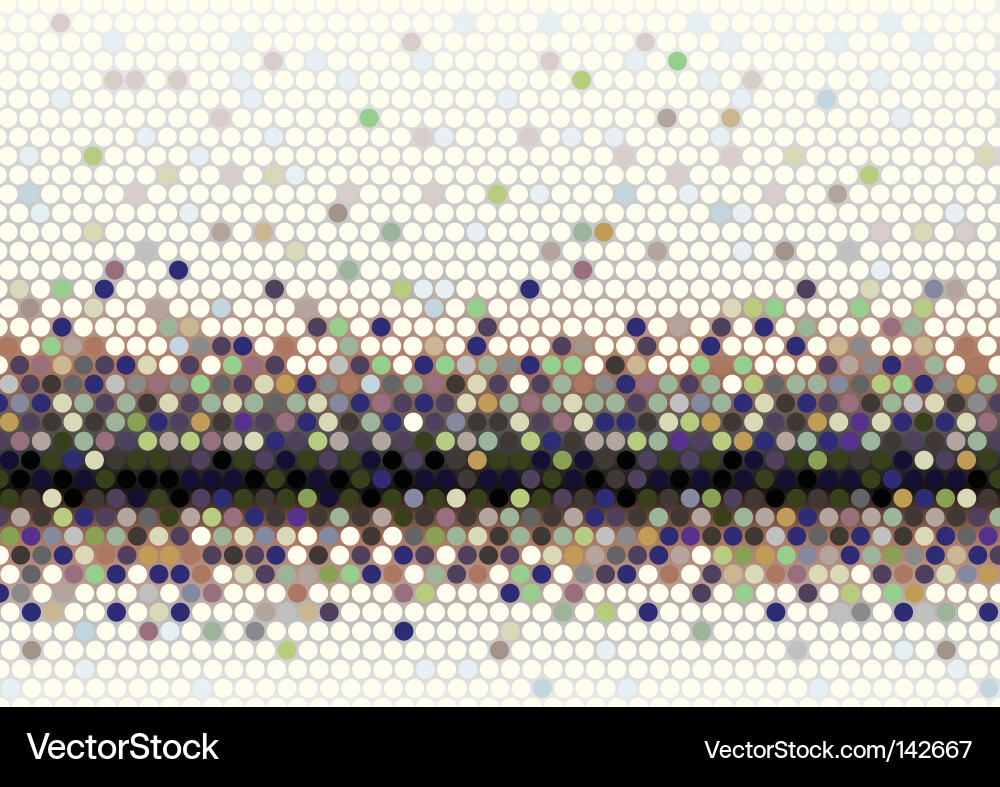 Geometric Hexagon Pattern Vector Image