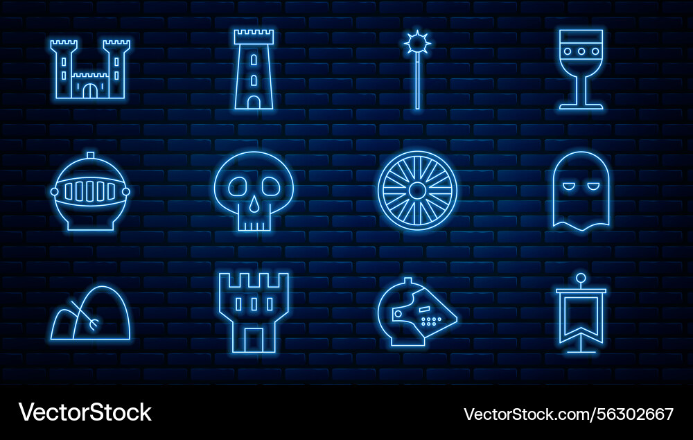 Medieval Executioner Set Vector Image