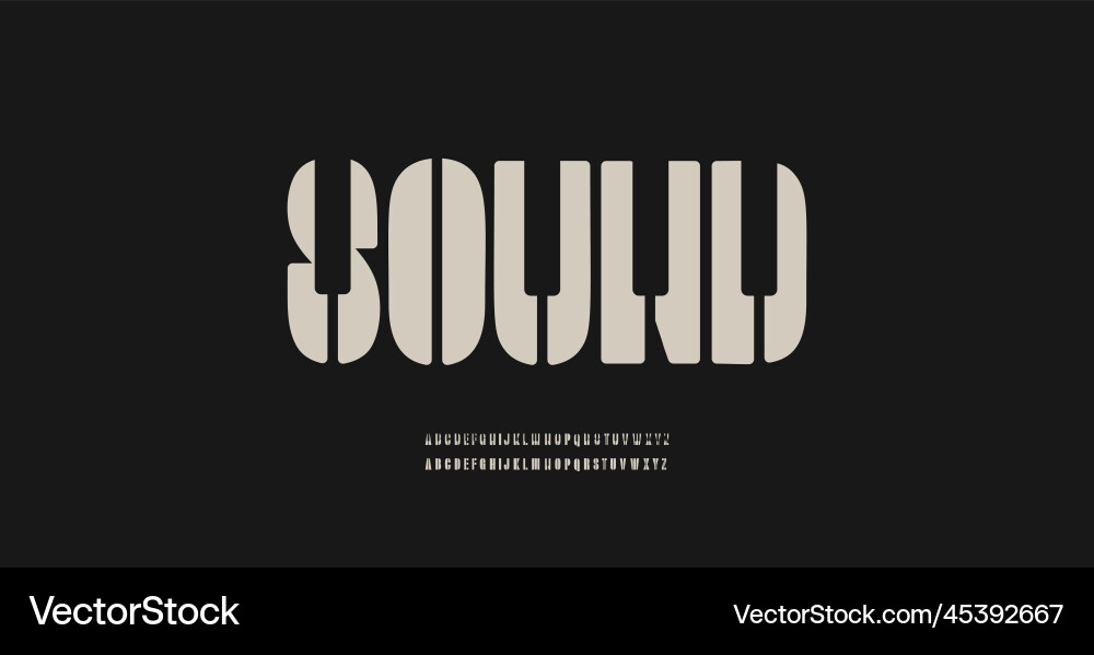 Piano keys font music synth keyboard letters set Piano keys font music synth keyboard letters set vector image