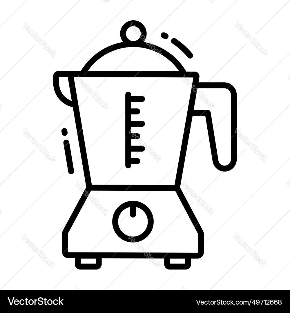 Design of blender in modern style easy to use icon Vector Image