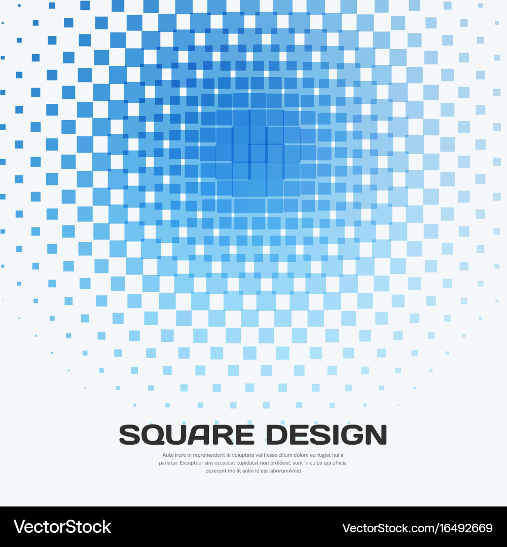 Abstract design elements for graphic layout vector image