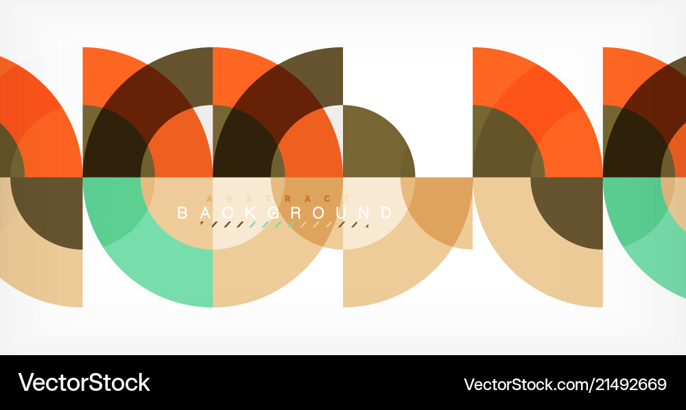 Minimal circle abstract background design Minimal circle abstract background design vector image