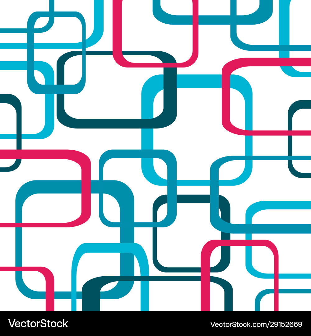 Retro color pattern background with squares Retro color pattern background with squares vector image