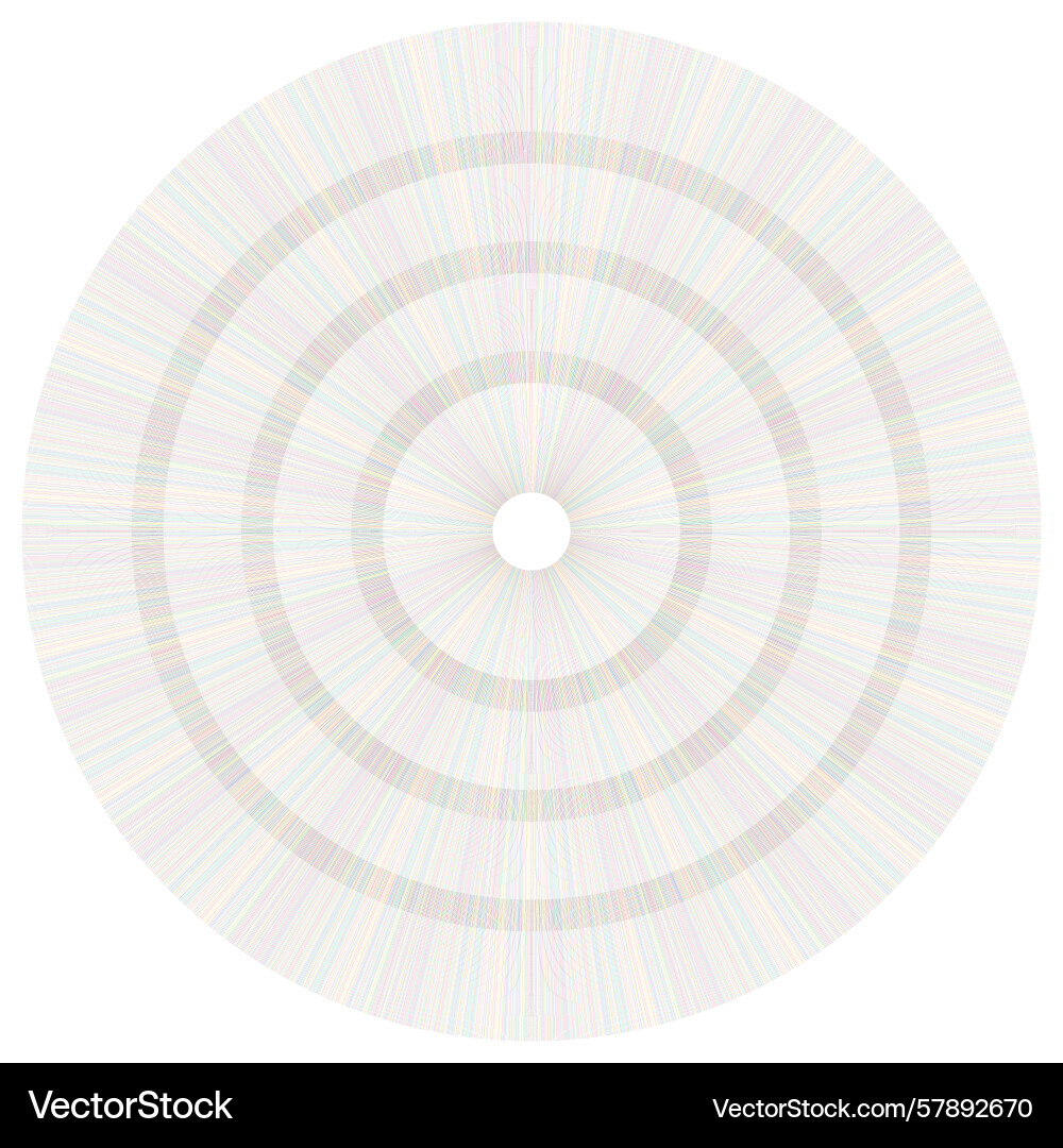 Concentric circles faded gradient ring pattern Concentric circles faded gradient ring pattern Vector Image