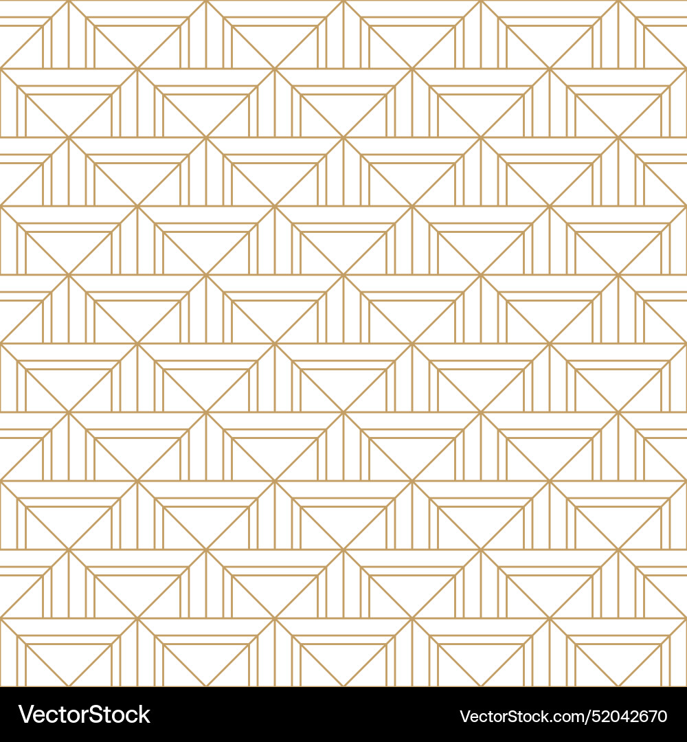 Seamless art deco pattern with line Seamless art deco pattern with line vector image