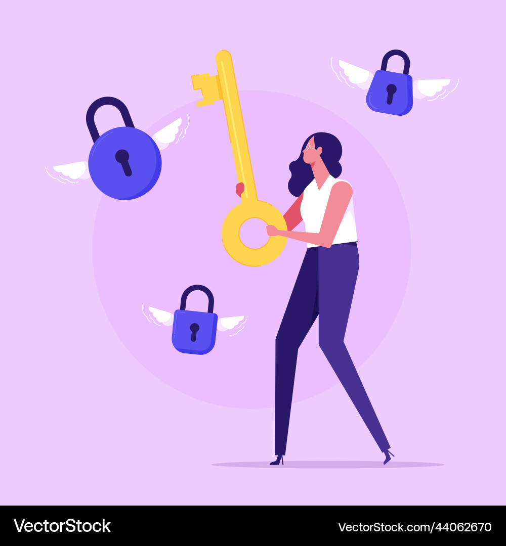 Solving business problem concept Solving business problem concept vector image