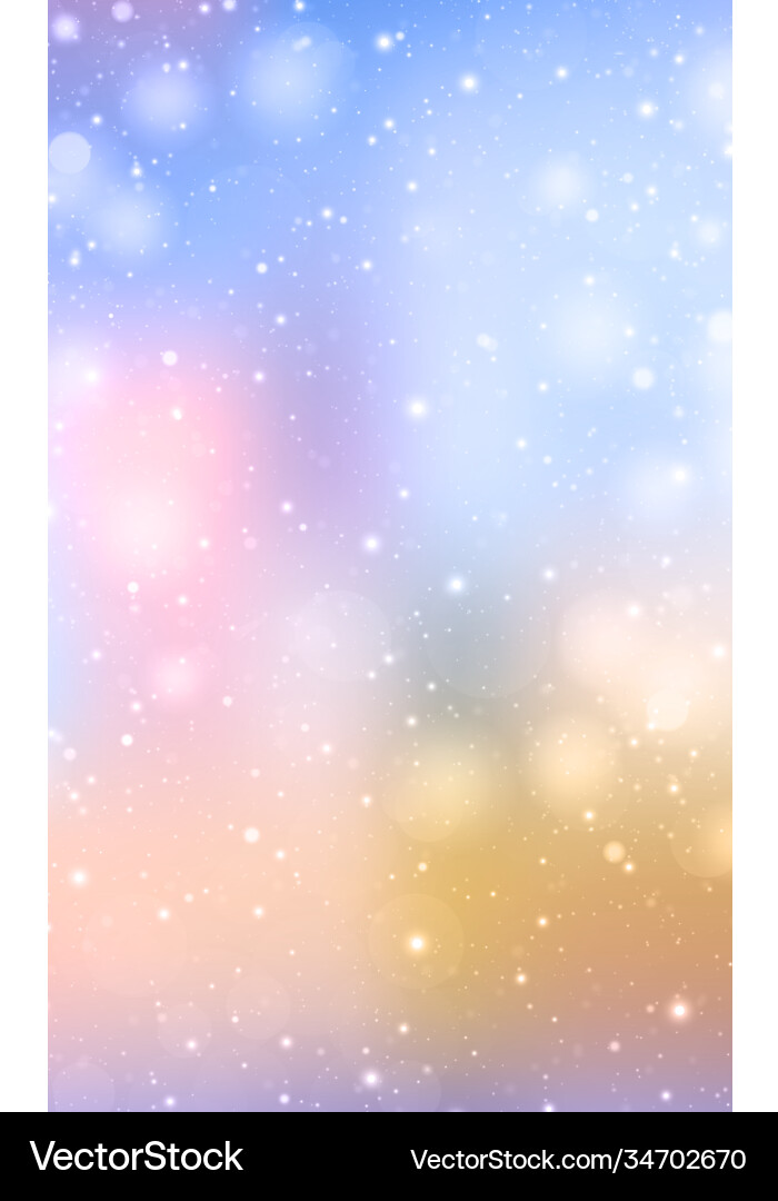 Sparkling Bokeh Background vector image