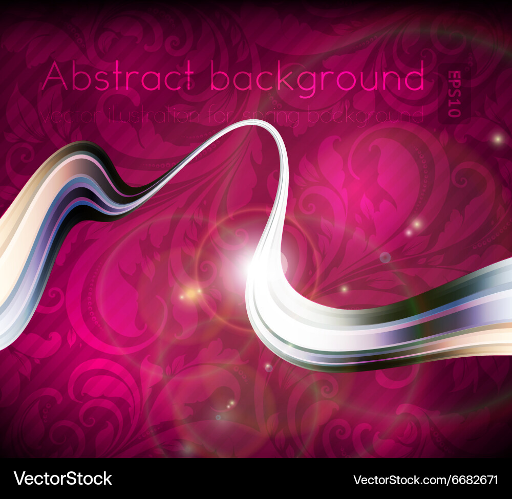Abstract spring background vector image