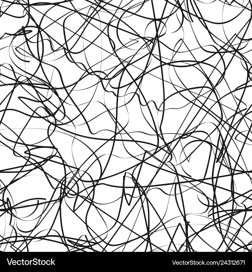 Line abstract seamless pattern with hand drawn Line abstract seamless pattern with hand drawn vector image