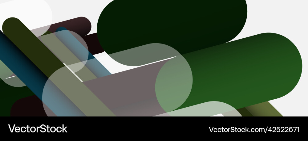 Overlapping round shapes and lines background Overlapping round shapes and lines background vector image