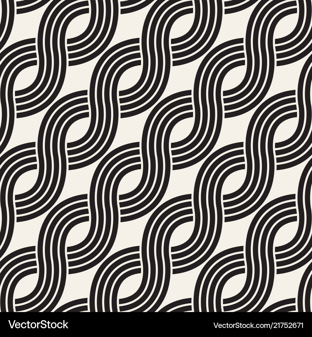 Seamless pattern modern stylish abstract texture Vector Image