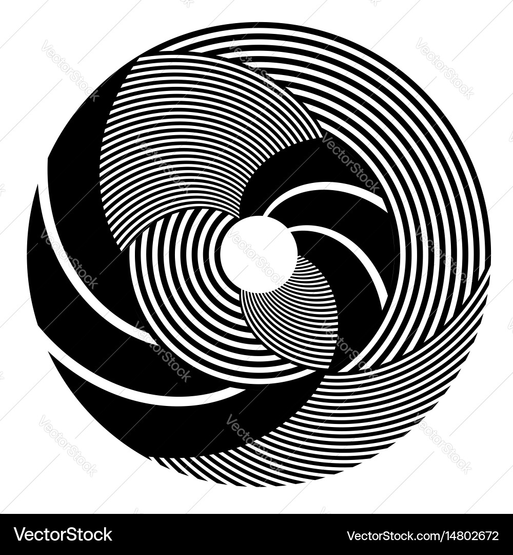 Circle design element Vector Image