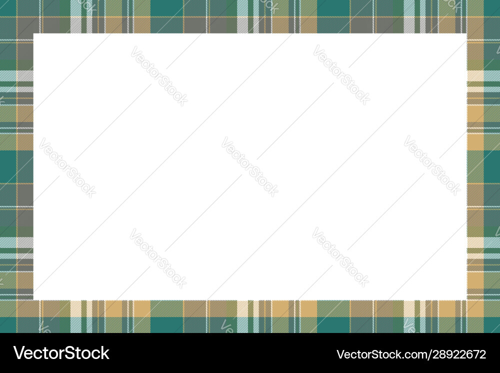 Rectangle borders and frames border pattern Vector Image