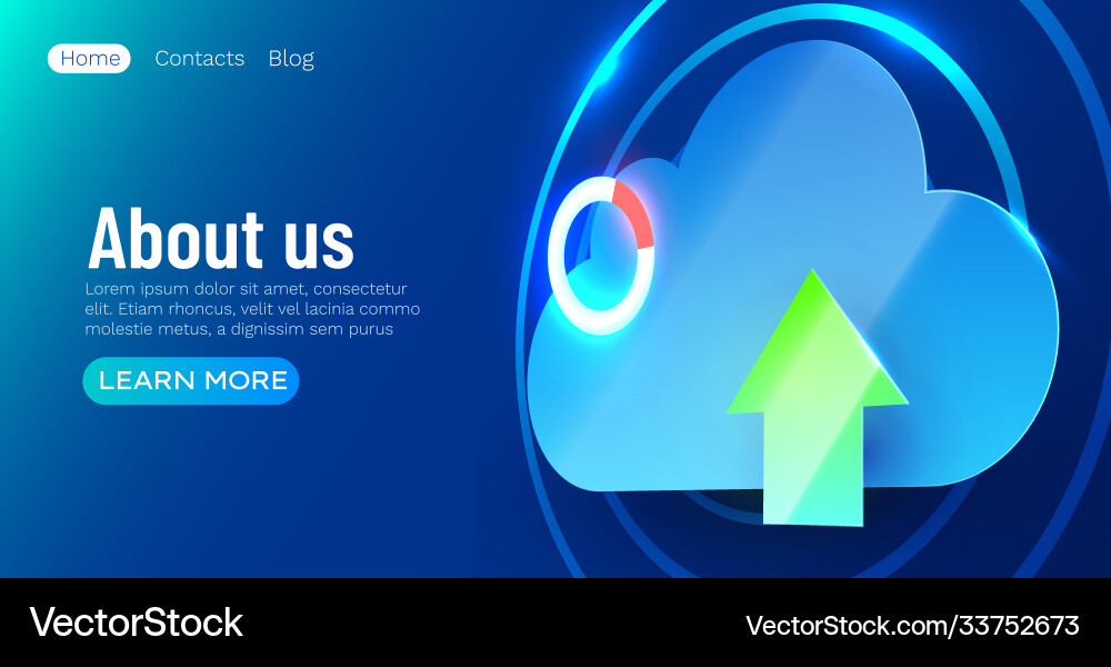 Cloud Computing Online-Speicher Big Data Cloud Computing Online-Speicher Big Data vektorbild
