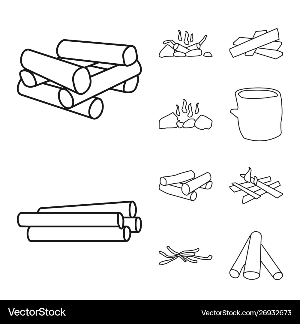 Isolated object texture and construction logo Isolated object texture and construction logo vector image