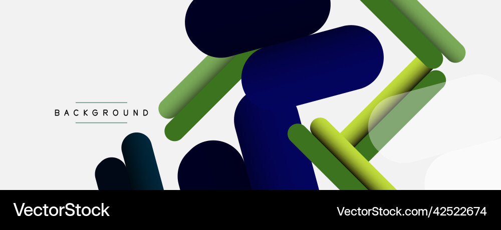 Abstract background round shapes lines Abstract background round shapes lines Vector Image