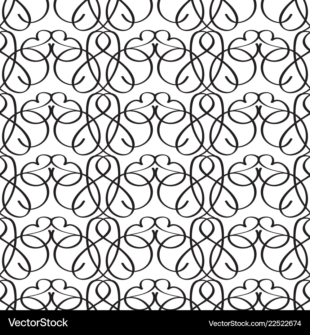 Abstract seamless pattern vector image