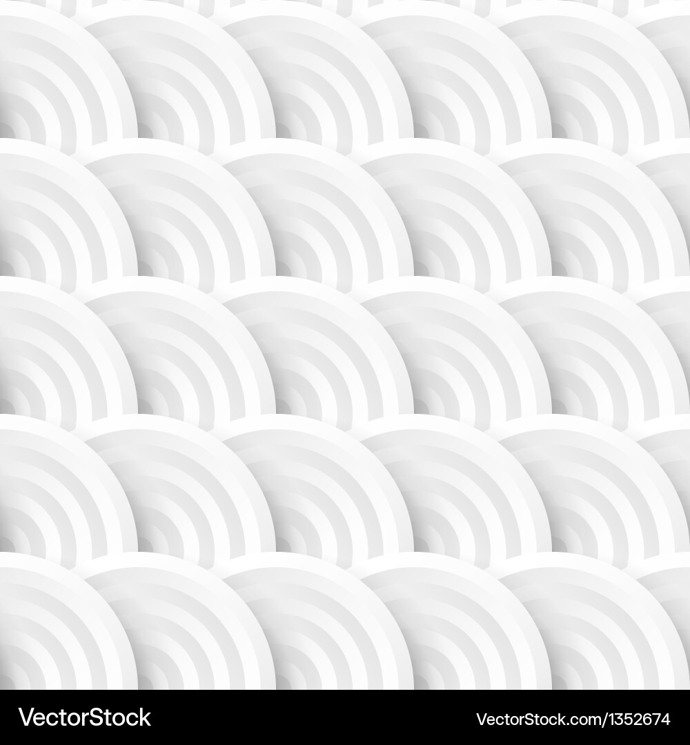Circles with drop shadows Vector Image