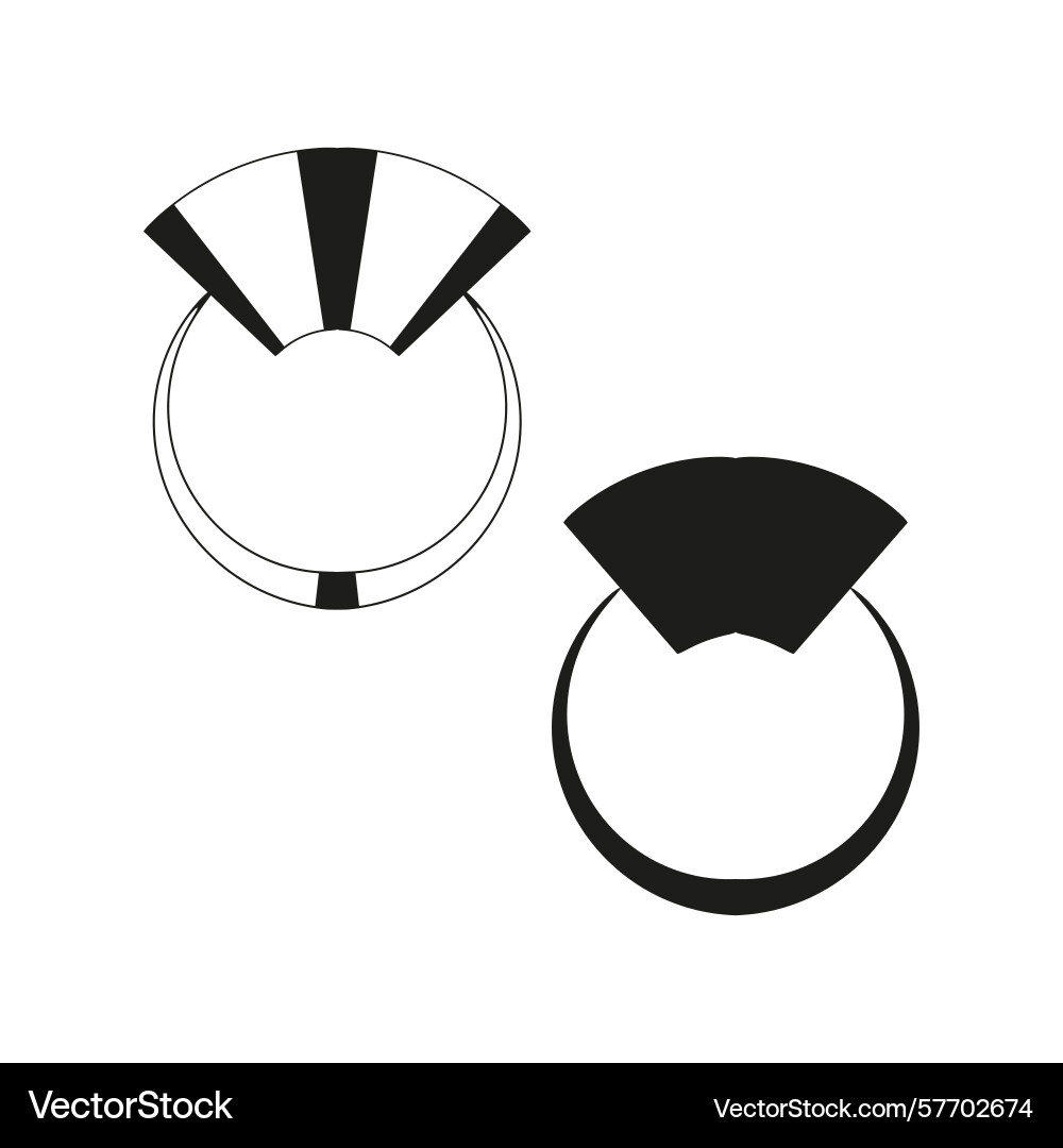 Loading ring icon segment gauge symbol circular Loading ring icon segment gauge symbol circular vector image