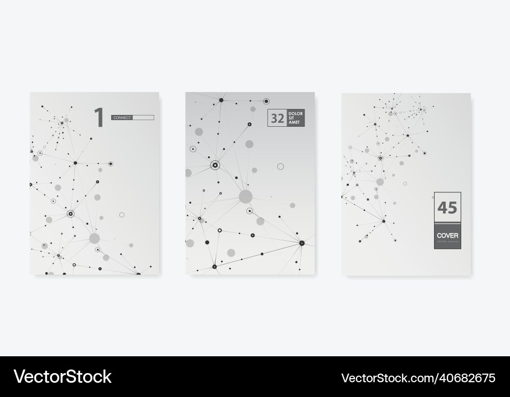 Abstract polygonal with connecting dots and lines Abstract polygonal with connecting dots and lines vector image