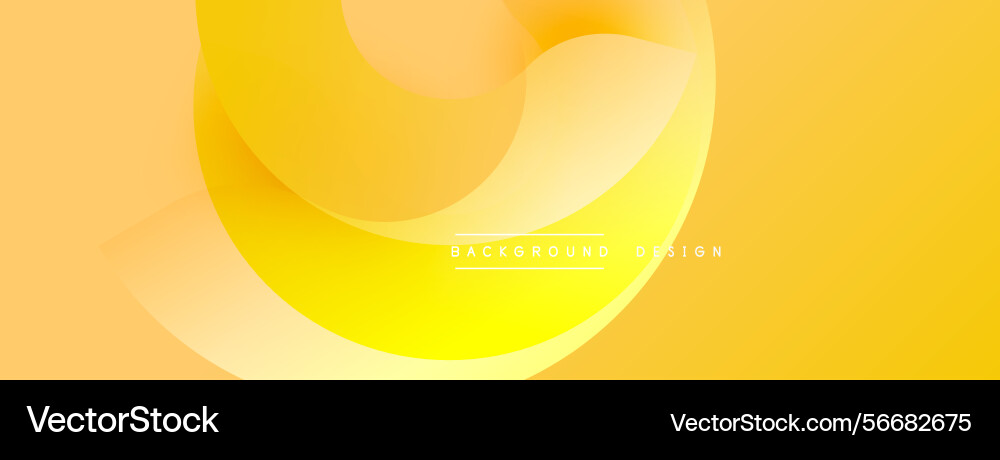 Abstract yellow background overlapping shapes Abstract yellow background overlapping shapes vector image