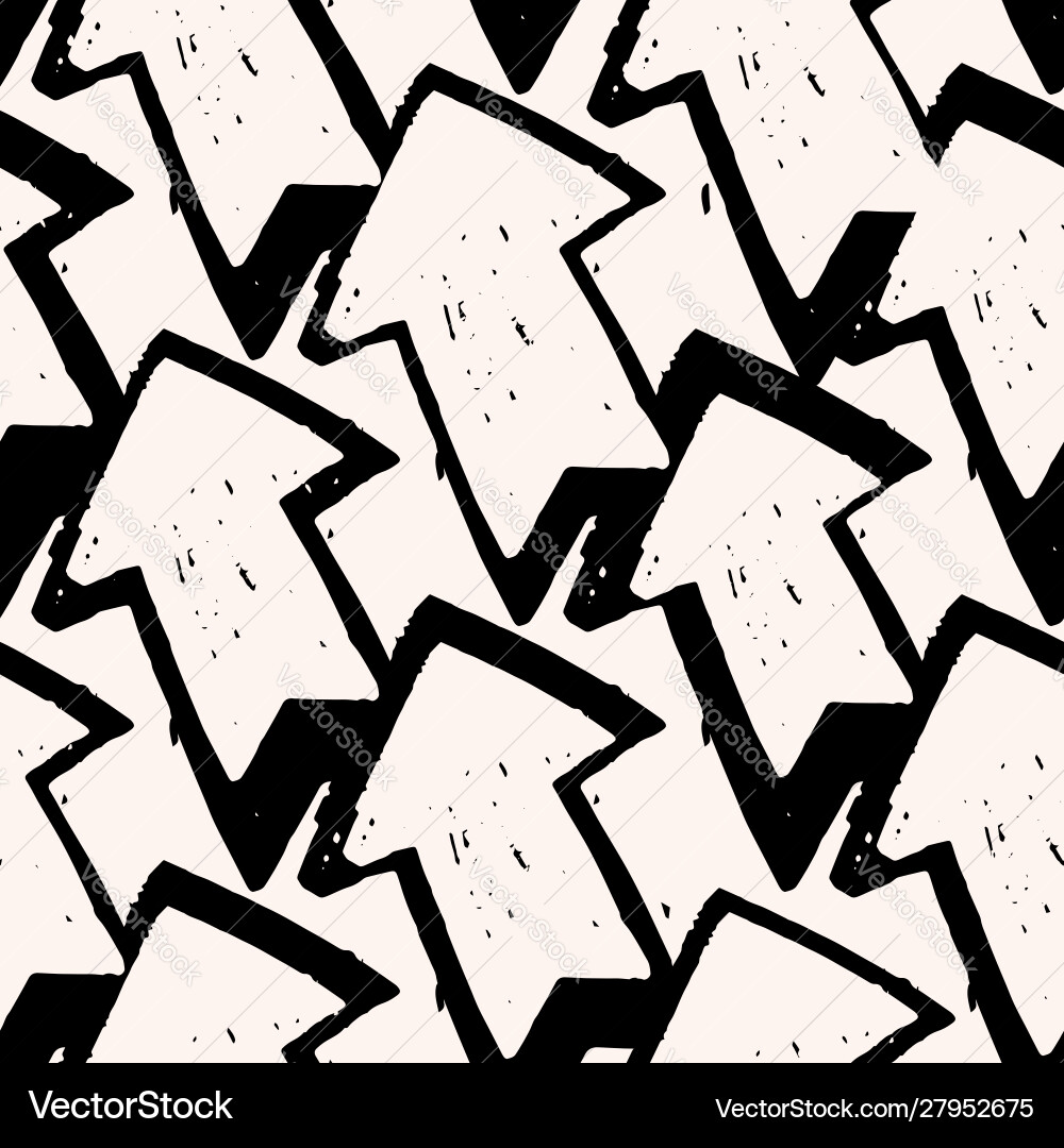 Arrow Pattern - Seamless Fun vector image