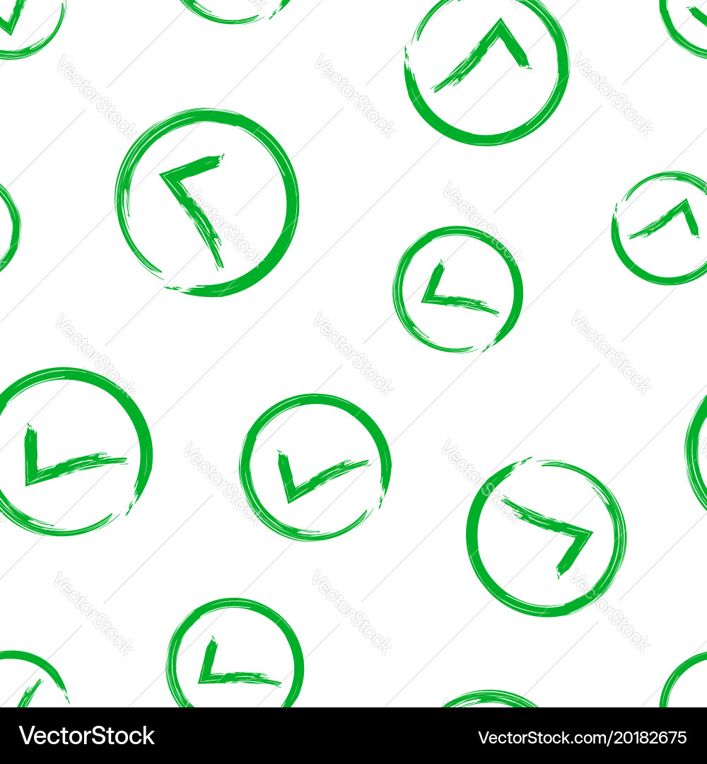 Checkmark Pattern Background vector image