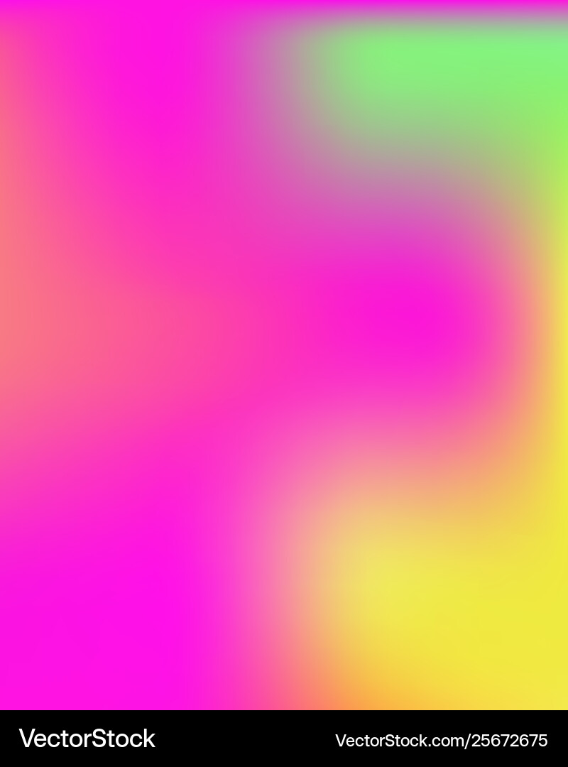 Gradient mesh painted in different colors Vector Image