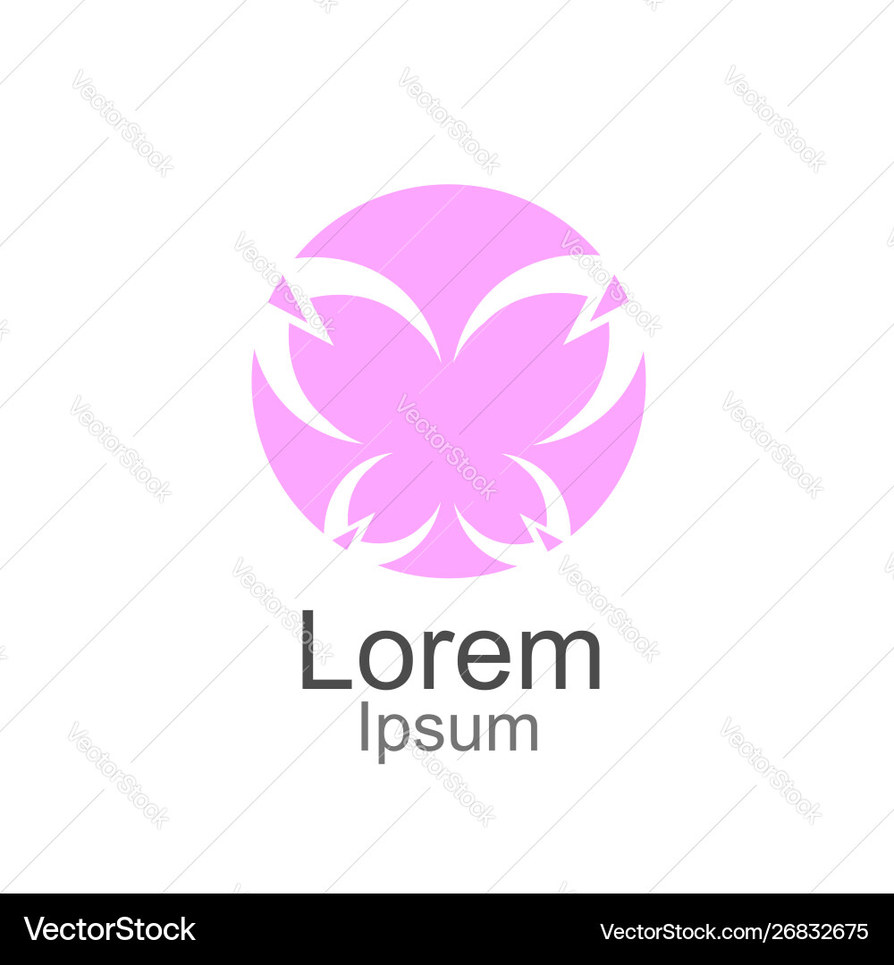 Kreative Schmetterling Konzept Logo Design Template Kreative Schmetterling Konzept Logo Design Template vektorbild