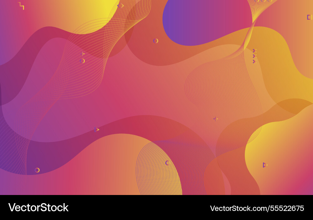 Liquid color background design fluid gradient Liquid color background design fluid gradient Vector Image