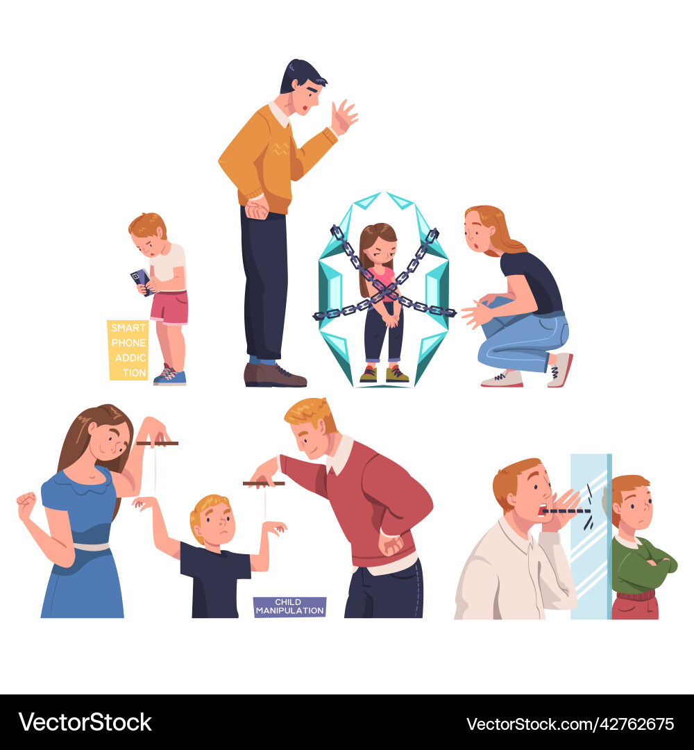 Problematic communication and misunderstanding Problematic communication and misunderstanding vector image