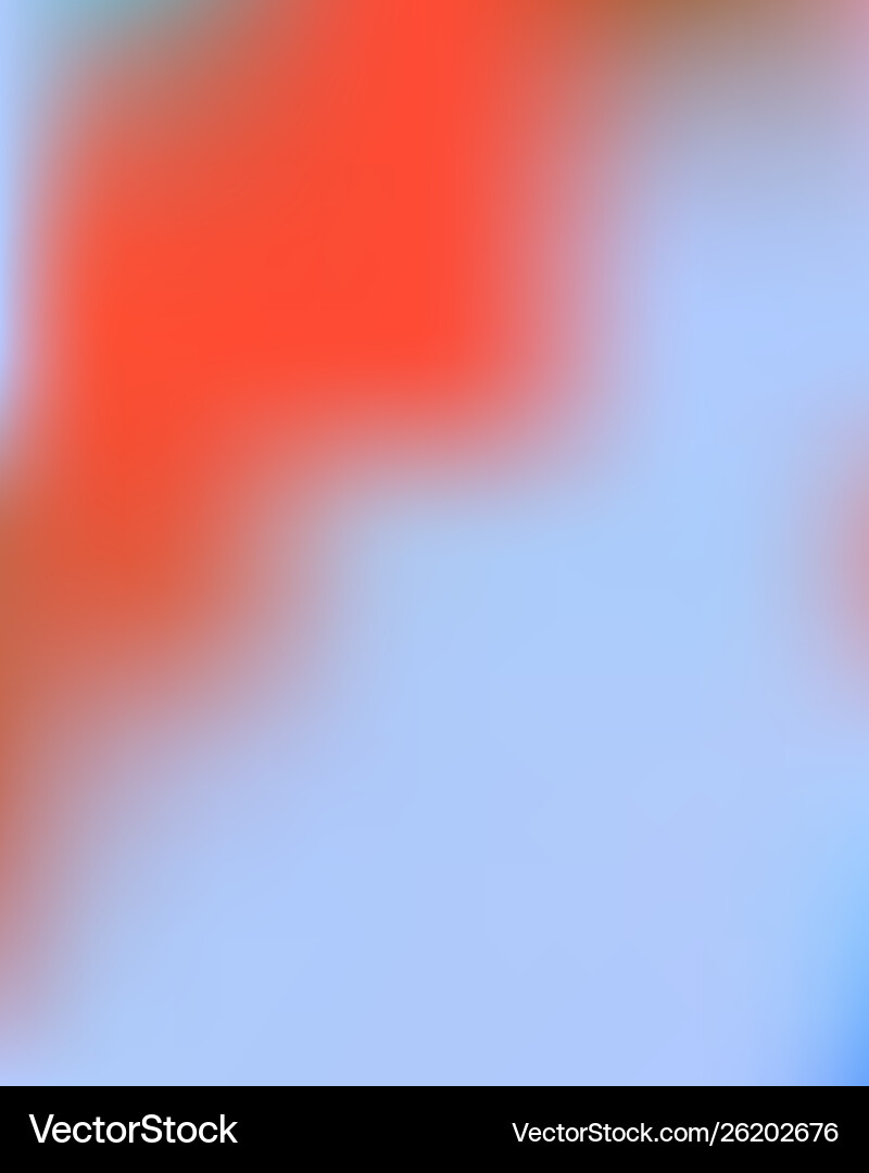Gradient mesh painted in different colors vector image