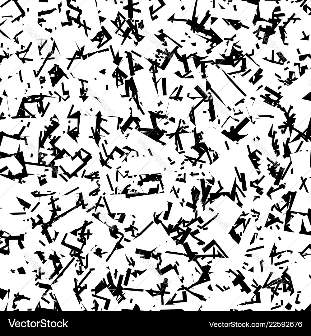 Scratchy rough chaotic texture with irregular Scratchy rough chaotic texture with irregular Vector Image