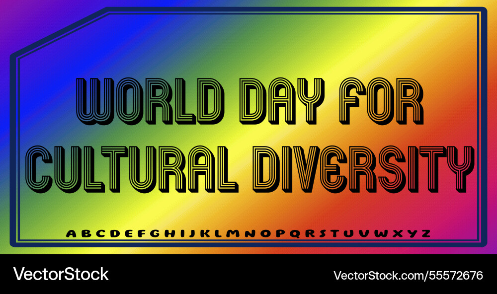 Text effects with editable colors and abstract Vector Image