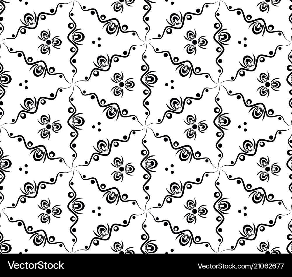 Abstract seamless pattern with waves and circles Abstract seamless pattern with waves and circles vector image