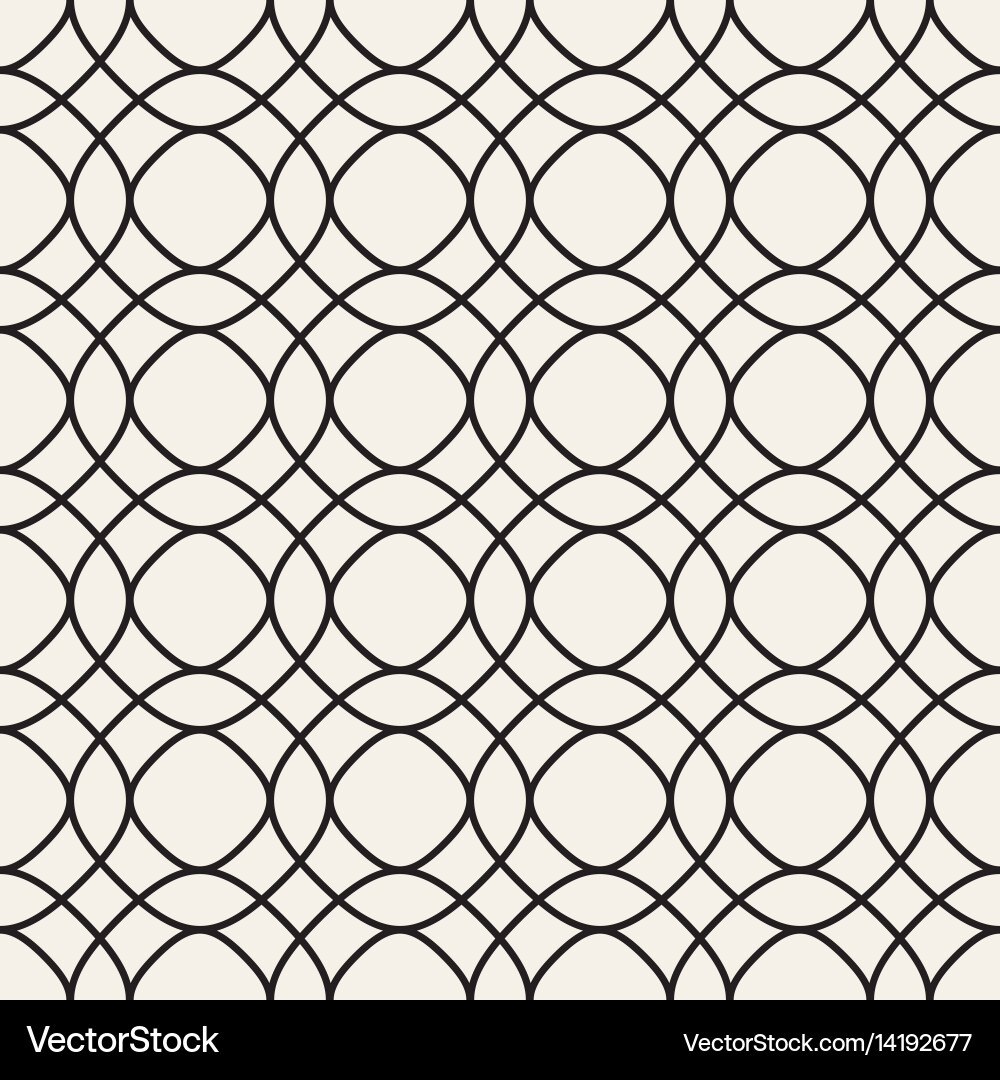 Geometric Lattice Pattern Vector Image