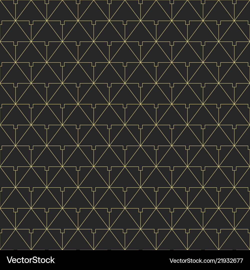 Geometric Triangle Pattern Vector Image