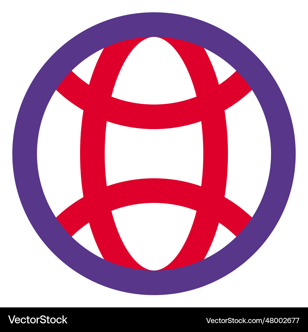 Internet a global networking system Vector Image