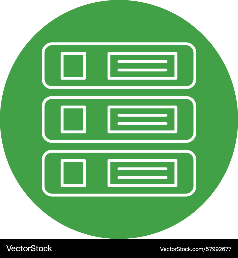 Multi-Circle Priority Line Chart Vector Image